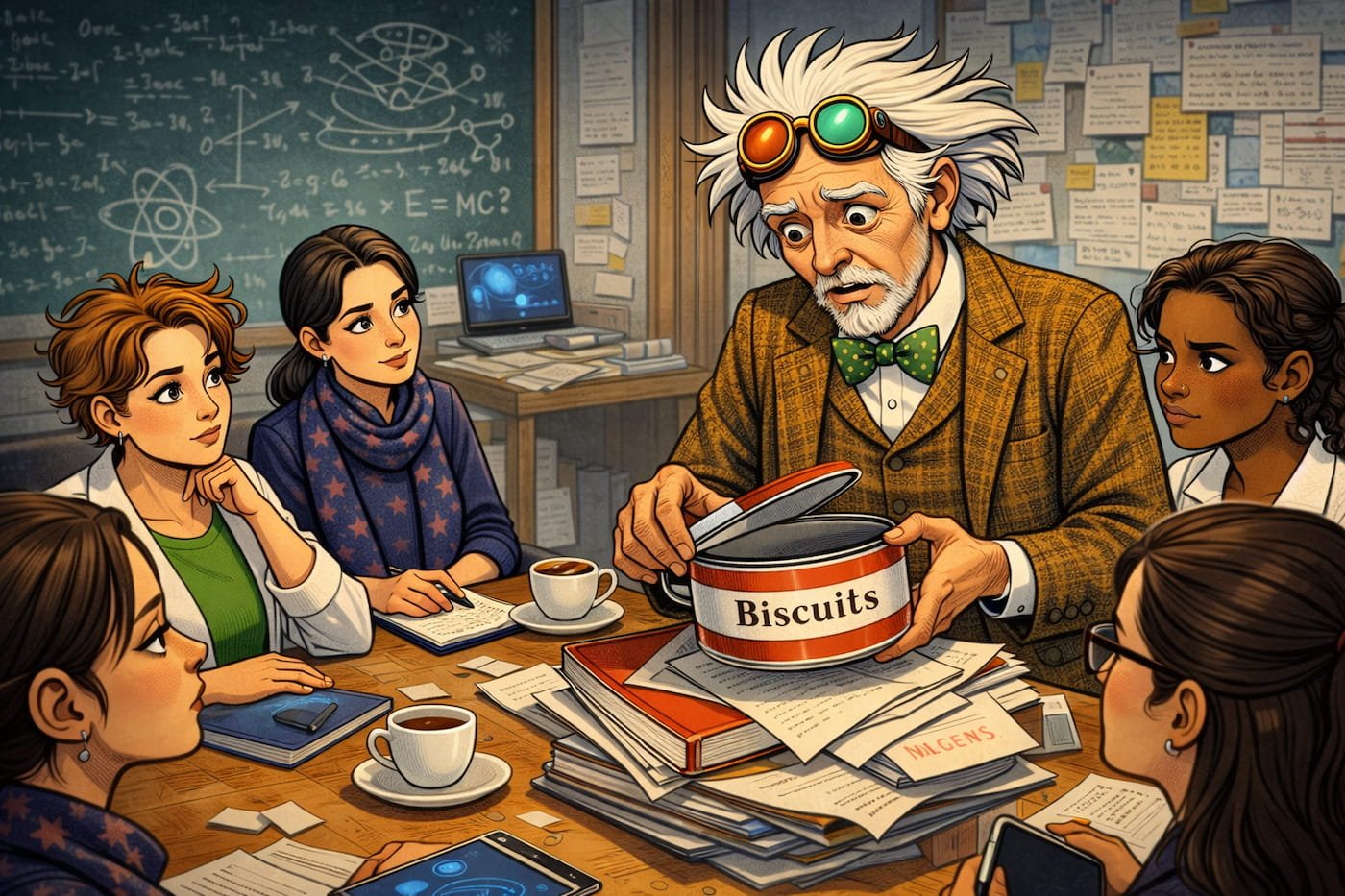 Chapter 1: Dawn of the Missing Hobnobs